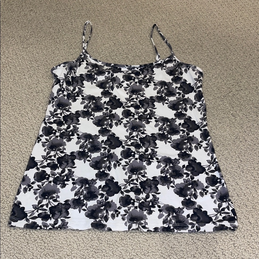 LOFT Monochrome Floral Camisole